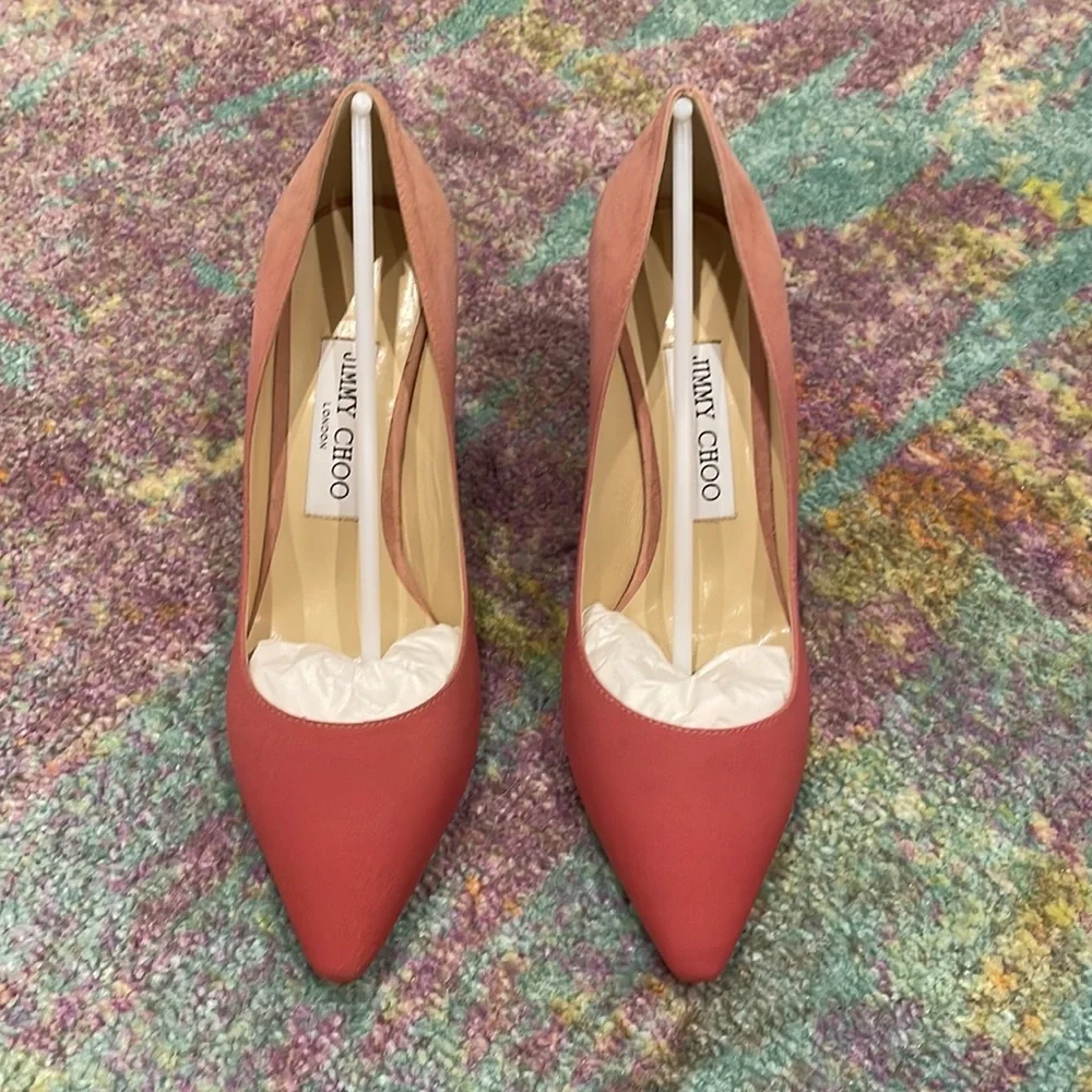 Brand new in box Jimmy Choo Romy 85 Pumps Size 37 - Picture 2 of 4